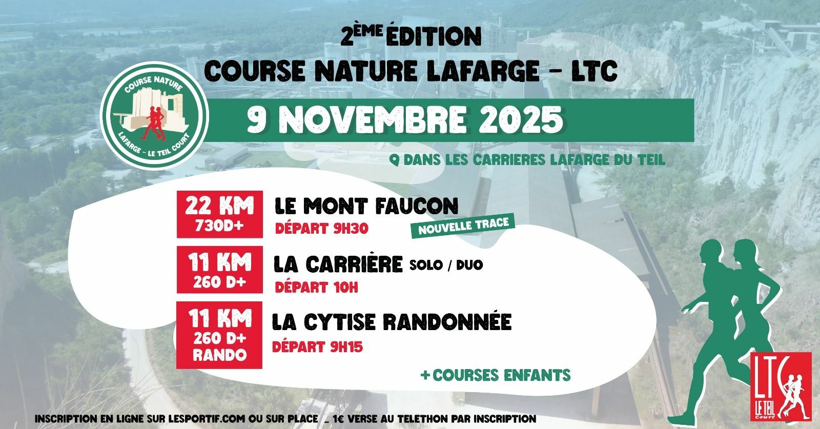 Course Nature Lafarge Le Teil Court