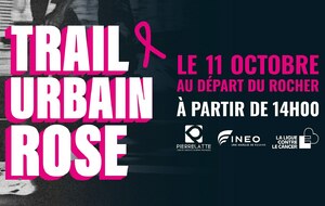 Trail urbain rose de Pierelatte