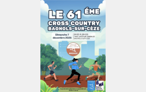 Cross Country Bagnols sur Cèze
