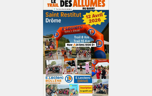 Trail des Allumés du Barry