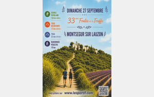 La foulée de la truffe