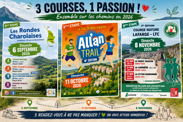 Challenge TDR Trail 2026: 3 Courses, 1 Passion
