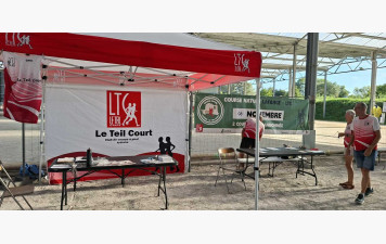 Le LTC au forum des associations de la ville du Teil