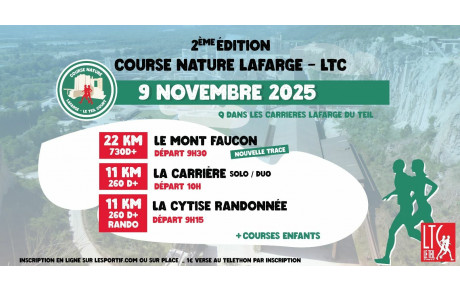 Course Nature Lafarge Le Teil Court
